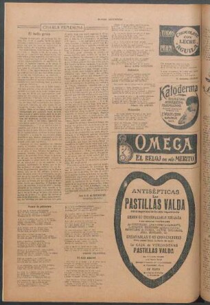 Charla femenina : El bello gesto