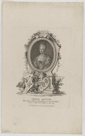 Bildnis der Amalia Avgvsta, Herzogin von Sachsen