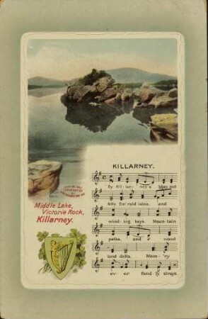 Middle Lake, Victoria Rock, Killarney.