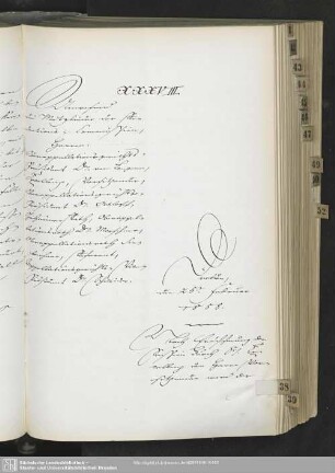 XXXVIII., 25. Februar 1858