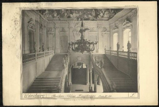 Residenz Schloss Haupttreppe