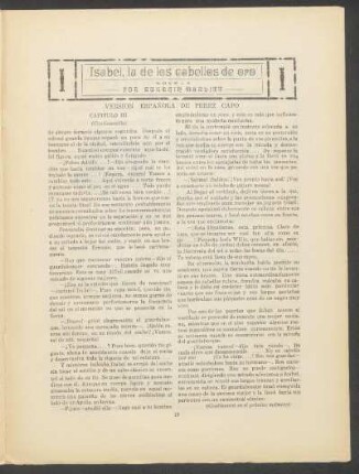 Isabel, la de los cabellos de oro : Novela. Capítulo III - (Continuación)