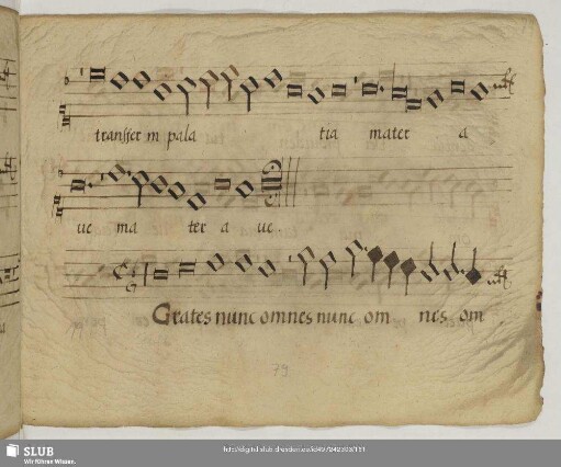 [Senfl, Ludwig:] Grates nunc omnes reddamus