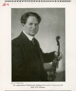 Petschnikoff, Alexander (1873-1948)