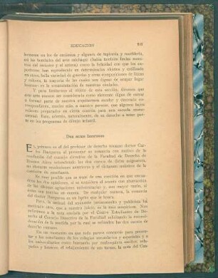Dos actos honrosos