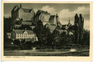 Colditz. Blick auf Colditz