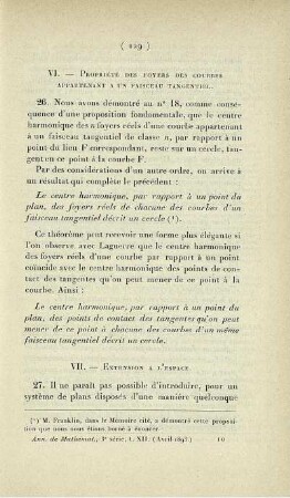 Sur l'orientation des systèmes de droites. [Fortsetzung]