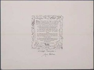 Hirtenlieder nach Pierre Louys - signiertes Deckblatt. aus der Mappe mit 8 Probedrucken, 2 Deckblättern, 1 Kassette - Unikat