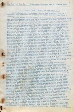 Nr. 3. Sonntag, den 21. Januar 1917