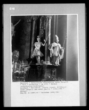 Sankt Gangolf und Sankt Martin