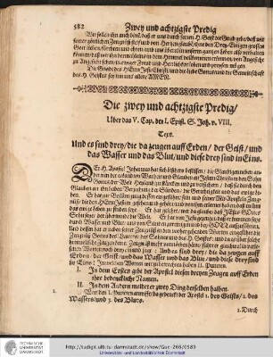Die zwey und achtzigste Predig