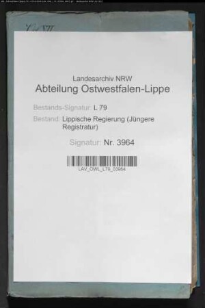 Regelung des höheren Schulwesens, Band 7