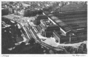 Leipzig: Orig. Fliegeraufnahme