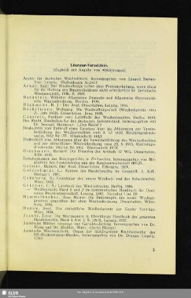 Literatur-Verzeichnis