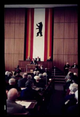 Stadtverord. Sitzungssaal 6.3.66. - Im Rathaus Schöneberg