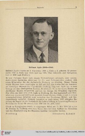 18: Hellmut Agde (1909 - 1940)