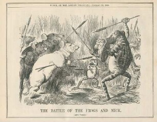 The battle of the frogs and mice