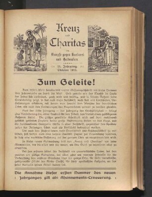 Nr. 1. Oktober 1912