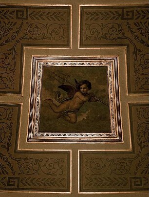 Putto mit Attributen des Poseidon