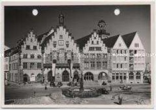 Frankfurt am Main, Alt Limpurg, Römer, Löwenstein, Frauenstein, Salzhaus und Gerechtigkeitsbrunnen