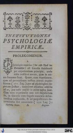 Prolegomenon.