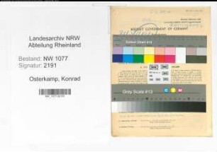Entnazifizierung Konrad Osterkamp , geb. 02.11.1906 (Polizist)