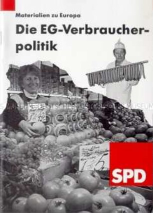 Informationsschrift der SPD zur Arbeit des Europaparlaments