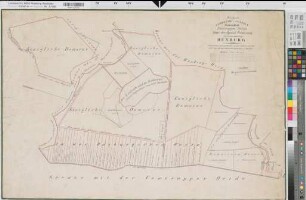 Senden (Senden), Teilung der Ventrupper Heide, Bl. 6 Reinkarte Hucksburg