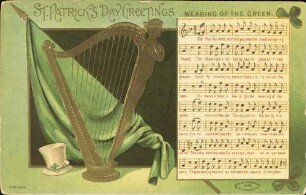 St. Patrick's Day Greetings - Wearing of the Green.