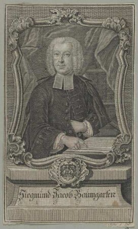 Bildnis des Siegmund Jacob Baumgarten