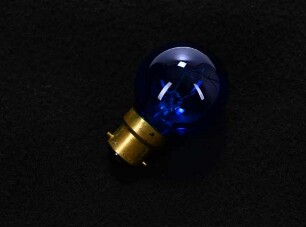 Glühbirne (blau)