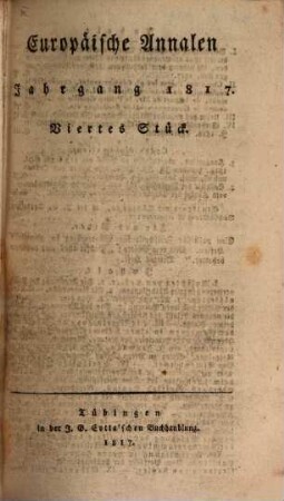 Europäische Annalen. 1817, 2