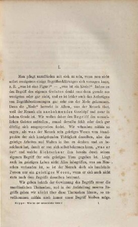 Was ist der menschliche Geist? : empirisch-psychologisch beantwortet