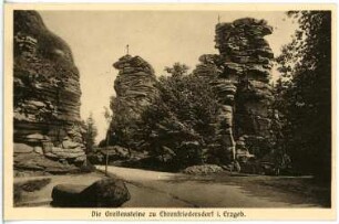 Ehrenfriedersdorf. Greifensteine bei Ehrenfriedersdorf