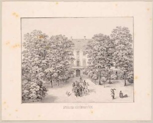 Das Schloss in Königsbrück in der Westlausitz