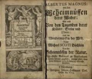 Gynäkologisches Heilkräuterbuch von Albertus Magnus