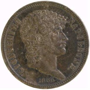 Münze, 5 Lire, 1813