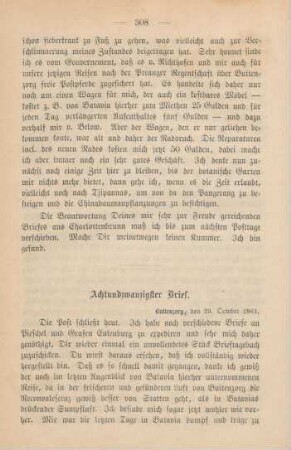 Achtundzwanzigster Brief