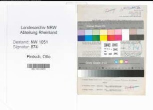 Entnazifizierung Otto Pietsch , geb. 01.04.1895 (Glasgraveur)