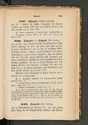 3508. Schmidt sive Schmid (Joh. Lorenz)