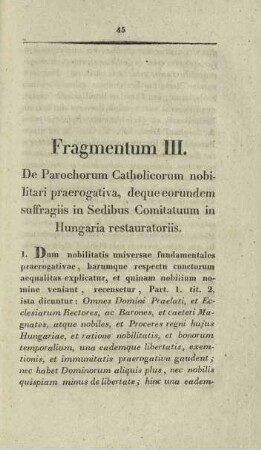 Fragmentum III.