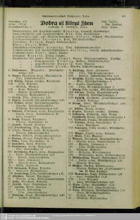 Dobra mit Rittergut Zschorna