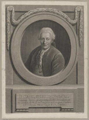 Bildnis des Carl Ferd. Hommel
