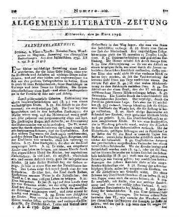 Parea, A.: Sammlung von chirurgischen Beobachtungen. Aus dem Ital. Stendal: Franzen u. Grosse 1791
