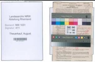 Entnazifizierung August Theuerkauf , geb. 09.09.1883 (Kassenbote)