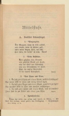 Mittelstufe