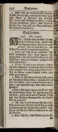 Buß-Lieder.