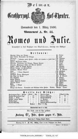 Romeo und Julie