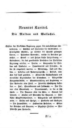 Die Moldau und Wallachei.