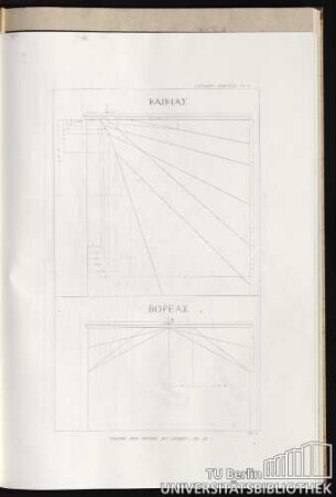 Liefg. III. Pl. I Thurm der Winde zu Athen.